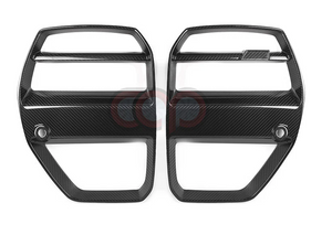 Canadian Auto Performance 2021-2024 BMW G80 M3, G82 M4 | V Style Pre Preg Carbon Fiber Grille - CAP-G-350