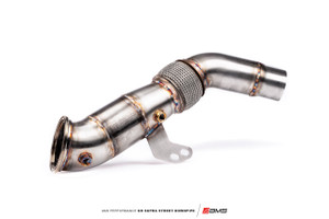 AMS Performance Toyota GR Supra Street Downpipe w/ GESI Catalytic Converter - amsAMS.38.05.0001-2