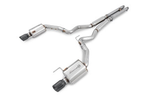 AWE Tuning S550 Mustang GT Cat-back Exhaust - Touring Edition (Diamond Black Tips)  awe3015-33084