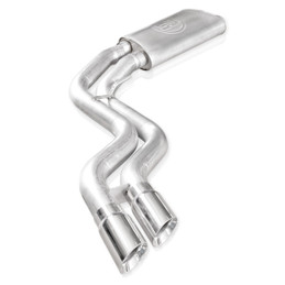 Stainless Works 2015-20 F-150 Exhaust X-Pipe Resonator Muffler Exits In Front Of Passenger Rear Tire - sswFT15CBFT