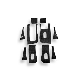 Palenon Carbon 2017-2020 Model 3 Carbon Fiber Window & Door Switch Kit