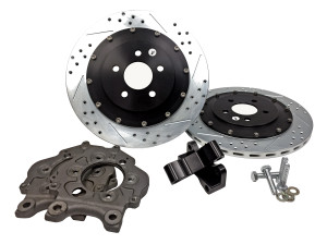 Baer Brakes EradiSpeed+ Rear 2-Piece Performance Brake Rotors, SDZ For 2013-14 GT500 w/OE Rear Calipers (Does Not Fit GT or Base Model) - 2262022 Baer Brakes EradiSpeed+ Rear 2-Piece Performance Brake Rotors, SDZ For 2013-14 GT500 w/OE Rear Calipers (Does Not Fit GT or Base Model) - 2262022