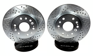 Baer Brakes Claw Performance Rotors, Front For 09-12 Chevrolet Colorado & GMC Canyon - 55162-020