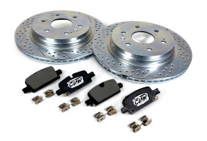 Baer Brakes Claw Rotor and Pad Combo Kit, Rear For Various 2019-25 Chevrolet, GMC & Cadillac Applications - 73023-2174 Baer Brakes Claw Rotor and Pad Combo Kit, Rear For Various 2019-25 Chevrolet, GMC & Cadillac Applications - 73023-2174
