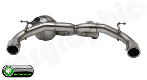 CARGRAPHIC 335i/340i/435i/440i-Look Active Sound System w/2x 89mm Tailpipes For BMW 3-Series/4-Series Diesel (F3X) (w/o SCR System) - PERF3DETERSM CARGRAPHIC 335i/340i/435i/440i-Look Active Sound System w/2x 89mm Tailpipes For BMW 3-Series/4-Series Diesel (F3X) (w/o SCR System) - PERF3DETERSM