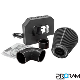 Ramair Performance Pleated Induction Kit for MK2 Focus ST with ECU Holder - Black Hoses  PRK-225-BK-ECU