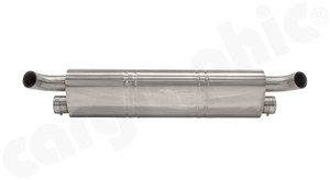 CARGRAPHIC Sport Final Silencer (TÜV Version) For Porsche 997.2 Turbo / Turbo S 3.8L - PERP97TDFIETRSIL CARGRAPHIC Sport Final Silencer (TÜV Version) For Porsche 997.2 Turbo / Turbo S 3.8L - PERP97TDFIETRSIL