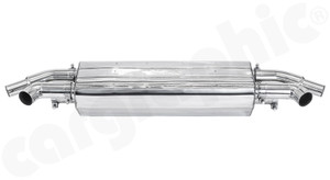 CARGRAPHIC Sport Final Silencer (SUPER SOUND Version) For Porsche 991 Turbo / Turbo S 3.8L - PERP91TETSSIL