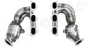 CARGRAPHIC Longtube Manifold Set w/2x 200CPSI HD Tri-Metal Catalytic Converters For Porsche 718 Boxster / Cayman GTS, GT4 & Spyder - CARP82GT4FKROBD2 CARGRAPHIC Longtube Manifold Set w/2x 200CPSI HD Tri-Metal Catalytic Converters For Porsche 718 Boxster / Cayman GTS, GT4 & Spyder - CARP82GT4FKROBD2