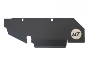 M7 Speed Turbo Heatshield Matte Black Powder Coat 56-330115