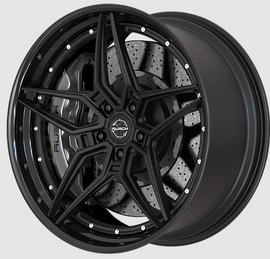 Rusch Wheels R0440 2 Piece Wheel Set