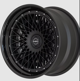 Rusch Wheels MS-01 MOTORSPORT SERIES Wheel Set (SATIN BLACK)