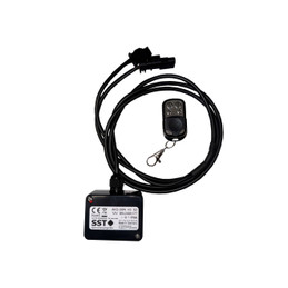 SST exhaust flap / valve control suitable for Audi Q7 hybrid Type 4M/F1 185 kW YOC from 2016 - AKS.1K-54