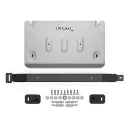 RIVAL Aluminum Transfer Case Skid Plate 2024-2025 Ford Ranger 2024-2025 Ford Ranger Raptor - rll2333.1887.3.6