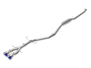aFe Takeda 2-1/2 IN 304 Stainless Steel Cat-Back Exhaust System for  Honda Civic Si Coupe 17-20 L4-1.5L (t) afe49-36620-L
