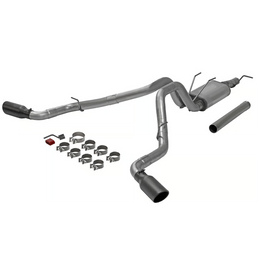 Flowmaster Flow FX Cat-Back Exhaust System Fits 2017-2026 Ford F250/F350 Super Duty with 6.2, 6.8 and 7.3-Liter V8, Flow FX Cat-Back, Dual Side Exit, Stainless Steel Exhaust System - 718100