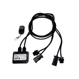 SST exhaust flap / valve control suitable for BMW X5 40ix Type G05 YOC from 2023 with sport exchaust system