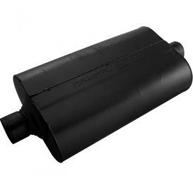 Flowmaster Super 50 Series Chambered Muffler Super 50 - 2.50 Center In / 2.50 Center Out - Mild Sound - 52555