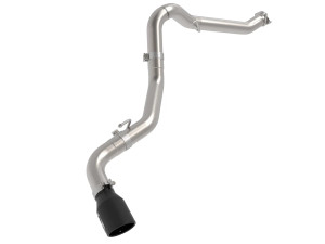 aFe Vulcan Series 3 IN 304 Stainless Steel DPF-Back Exhaust w/ Black Tip for  Jeep Gladiator (JT) 21-23 V6-3.0L (td)  afe49-38093-B