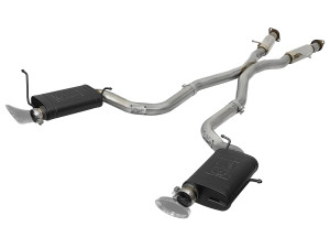 aFe MACH Force-Xp 3 IN 304 Stainless Steel Cat-Back Exhaust System w/ Resonators for  Jeep Grand Cherokee (WK2) 12-21 V8-6.4L/V8-6.2L (sc) HEMI  afe49-38059