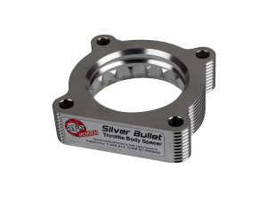 aFe Silver Bullet Throttle Body Spacer - Silver for Dodge Dakota / Ram 1500 07-12 V6-3.7L afe46-32010