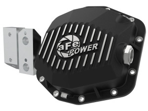 aFe POWER Pro Series Rear Differential Cover Black w/ Machined Fins for Jeep Gladiator (JT) 20-23 (Dana M220) afe46-71190B