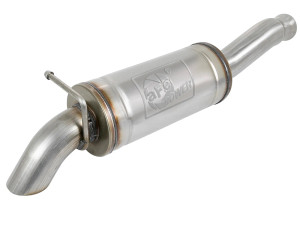 aFe ROCK BASHER 3 IN 409 Stainless Steel Cat-Back Exhaust System for Jeep Wrangler (JL) 18-25 V6-3.6L afe49-48074