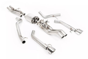 MILLTEK Valved Cat Back System with GT-135 Polished Tips FOR FORD F-150 RAPTOR R - SSXFD530
