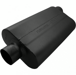Flowmaster 50 Series Delta Flow Chambered Muffler 50 Delta Flow® - 3.00 Center In / 3.00 Offset Out - Moderate Sound - 943052