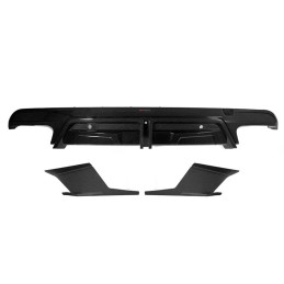 SOOQOO BMW X5M LCI (F95) Carbon Fiber Rear Diffuser