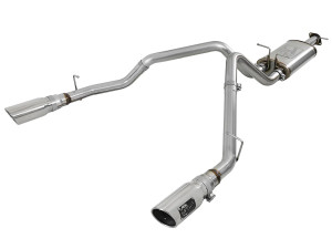aFe MACH Force-Xp 3 IN 409 Stainless Steel Cat-Back Exhaust System for  RAM 1500 (DT) 19-24 V8-5.7L HEMI afe49-42059-P