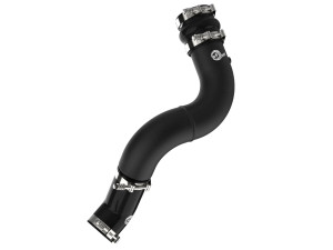 aFe BladeRunner 3.5 IN Aluminum Cold Charge Pipe Black for RAM Diesel Trucks 19-23 L6-6.7L (td) afe46-20619-B