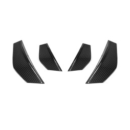 SOOQOO BMW M2 (F87) Carbon Fiber Front Bumper Side Canards