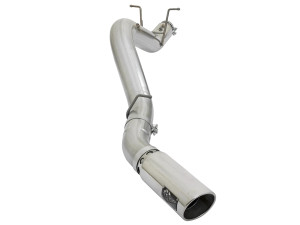 aFe ATLAS 5 IN Aluminized Steel DPF-Back Exhaust System for GM Diesel Trucks 17-19 V8-6.6L (td) L5P  afe49-04085-P