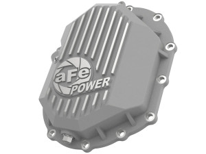 aFe POWER Street Series Front Differential Cover Raw w/ Machined Fins for GM 2500/3500 11-20 V8-6.0L/6.6L (AAM 9.25) afe46-71050A