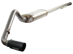 aFe  MACH Force-Xp 3 IN 409 Stainless Steel Cat-Back Exhaust System for GM Silverado/Sierra 09-13 V6-4.3L/V8-4.8L/5.3L (119"/143.5" W/B - 4" Tip) afe49-44016-B