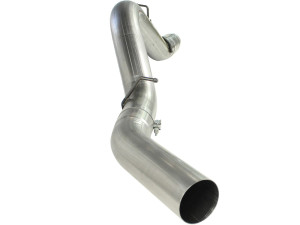 aFe Large Bore-HD 5 IN 409 Stainless Steel DPF-Back Exhaust System for GM Diesel Trucks 11-16 V8-6.6L (td) LML afe49-44041