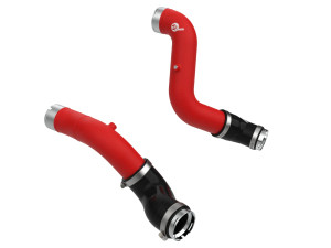 aFe BladeRunner Aluminum Hot and Cold Charge Pipe Kit Red for  GM Colorado/Canyon 23-26 L4-2.7L (t) afe46-20744-R