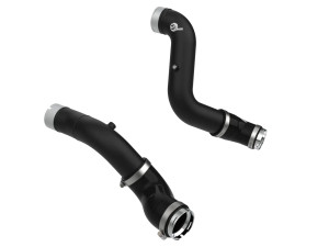 aFe BladeRunner Aluminum Hot and Cold Charge Pipe Kit Black for GM Colorado/Canyon 23-26 L4-2.7L (t)  afe46-20744-B