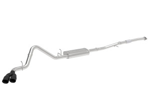 aFe Vulcan Series 3 IN 304 Stainless Steel Cat-Back Exhaust System for  GM Silverado/Sierra 1500 19-25 L4-2.7L (t) afe49-34109-B
