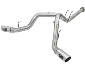aFe ATLAS 4 IN Aluminized Steel DPF-Back Exhaust System for Ford Diesel Trucks 17-25 V8-6.7L (td) afe49-03092-P