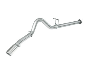 aFe Large Bore-HD 4 IN 409 Stainless Steel DPF-Back Exhaust System for Ford Diesel Trucks 11-14 V8-6.7L (td) afe49-13028