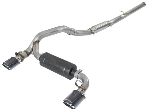 aFe Takeda 3 IN 304 Stainless Steel Cat-Back Exhaust System for Ford Focus RS 16-18 L4-2.3L (t) afe49-33103-C