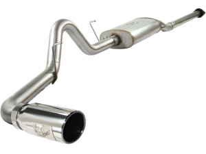 aFe MACH Force-Xp 3 IN 409 Stainless Steel Cat-Back Exhaust System for  Ford F-150 09-10 V8-4.6L/5.4L afe49-43015