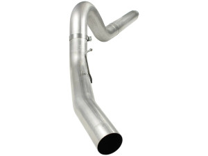 aFe Large Bore-HD 5 IN 409 Stainless Steel DPF-Back Exhaust System for Ford Diesel Trucks 08-10 V8-6.4L (td) afe49-43054