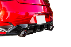 STILLEN 2017-2021 Infiniti Q60 3.0T Rear Diffuser [Matte Black] - KB11235MB