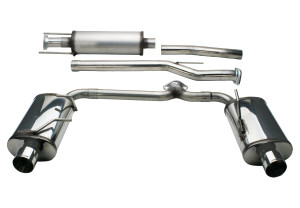 STILLEN 2008-2013 Nissan Altima 2.5 Coupe Stainless Steel Cat-Back Exhaust System - 508276