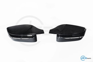 PSR Parts BMW (2018+, G20, G21, G22, G23, G26, G30, G31, G32, G15, G16 - G-Series) M-Style Gloss Black Wing Mirror Caps Covers