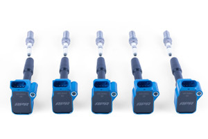 APR Ignition Coil & Spark Plug Kit (2.0T EA888.3, EA888.4 4-Cylinder Engines) - BLUE - KT100026