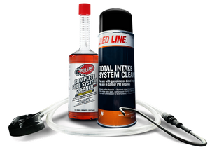 Red Line Complete Fuel System Service Kit - Intake Cleaner/Tank  red17060